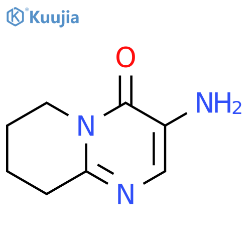 4H-Pyrido[1,2-a]pyrimidin-4-one, 3-amino-6,7,8,9-tetrahydro- structure