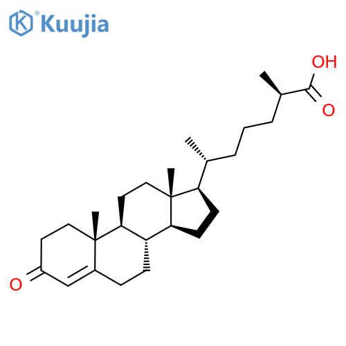 3-Oxo-4-cholestenoic Acid structure