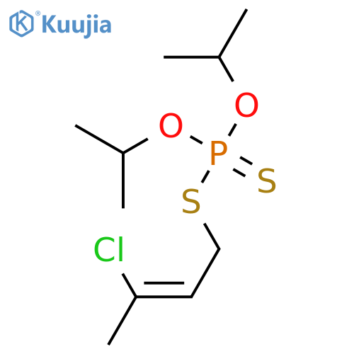 Phosphorodithioic acid,S-(3-chloro-2-butenyl) O,O-diisopropyl ester (6CI,7CI,8CI) structure