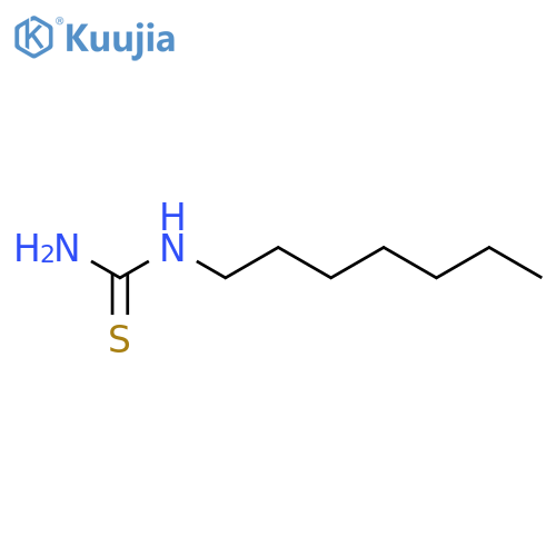 1-Heptyl-2-thiourea structure