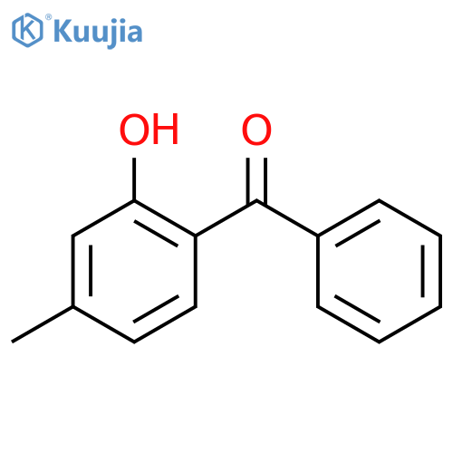 2-Hydroxy-4-methylbenzophenone structure