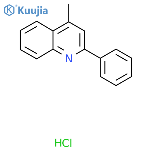 4-Methyl-2-phenylquinoline hydrochloride structure