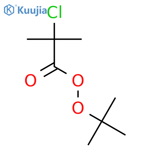 tert-butyl 2-chloro-2-methyl-propaneperoxoate structure