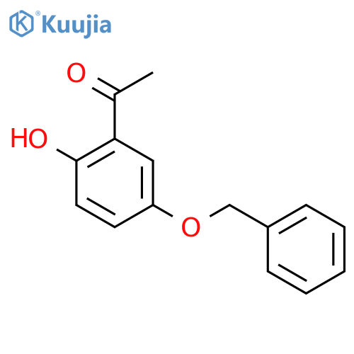2-Hydroxy-5-benzyloxyacetophenone structure