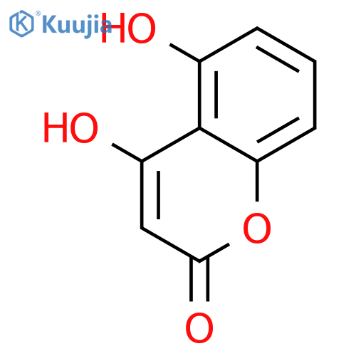 4,5-dihydroxycoumarin structure