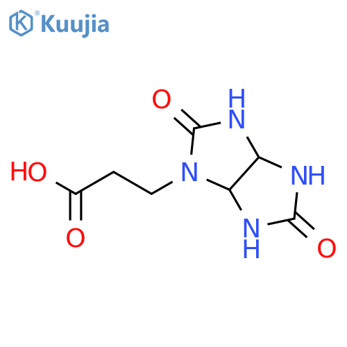 Imidazo[4,5-d]imidazole-1(2H)-propanoicacid, hexahydro-2,5-dioxo- structure