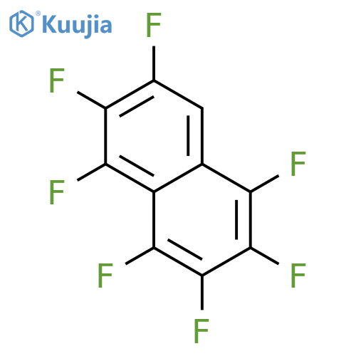 Naphthalene, heptafluoro- structure