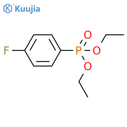 Phosphonic acid,P-(4-fluorophenyl)-, diethyl ester structure