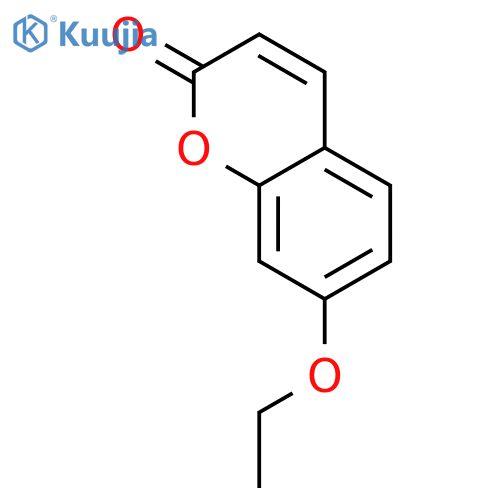 7-ethoxycoumarin structure