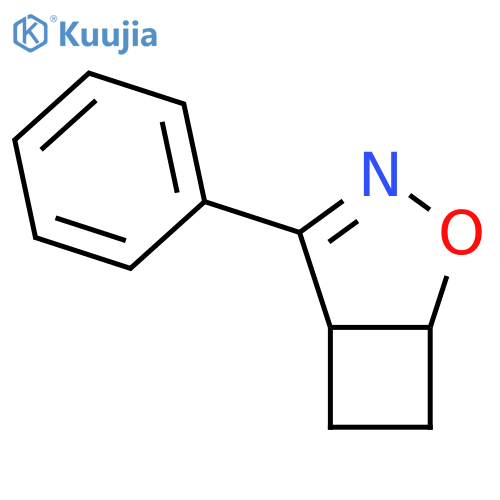 2-Oxa-3-azabicyclo[3.2.0]hept-3-ene, 4-phenyl- structure