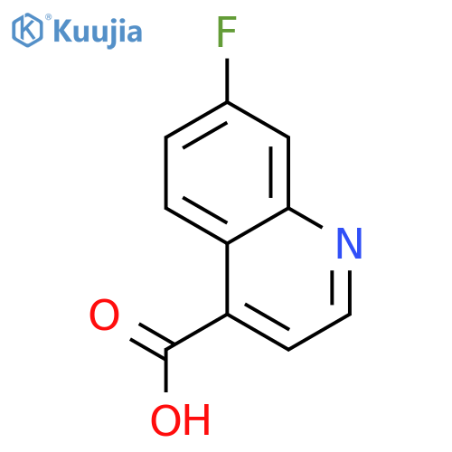 7-fluoroquinoline-4-carboxylic acid structure