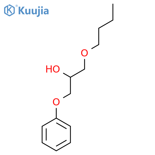 1-Butoxy-3-phenoxypropan-2-ol structure