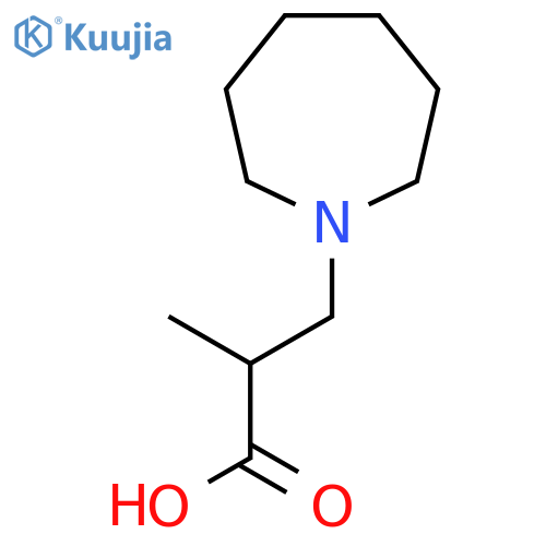 3-Azepan-1-yl-2-methylpropanoic acid structure