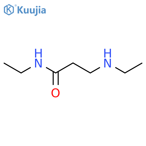 N-Ethyl-3-(ethylamino)propanamide structure