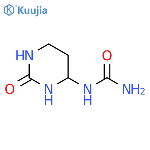 Urea, N-(hexahydro-2-oxo-4-pyrimidinyl)- structure