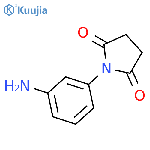 1-(3-aminophenyl)pyrrolidine-2,5-dione structure