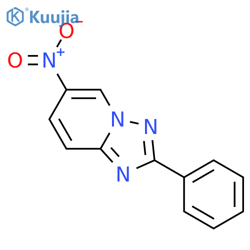 [1,2,4]Triazolo[1,5-a]pyridine,6-nitro-2-phenyl- structure