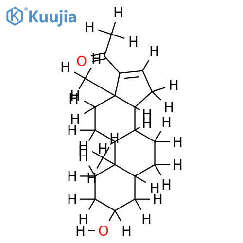 16,5alpha-pregnen-3-ol-20-one structure