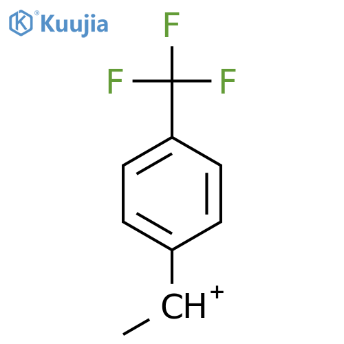 Ethylium, 1-[4-(trifluoromethyl)phenyl]- structure