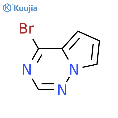 4-bromopyrrolo[2,1-f][1,2,4]triazine structure