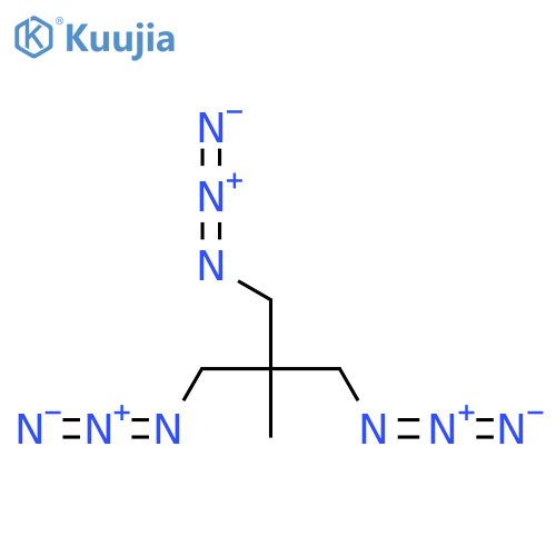 Propane,1,3-diazido-2-(azidomethyl)-2-methyl- structure