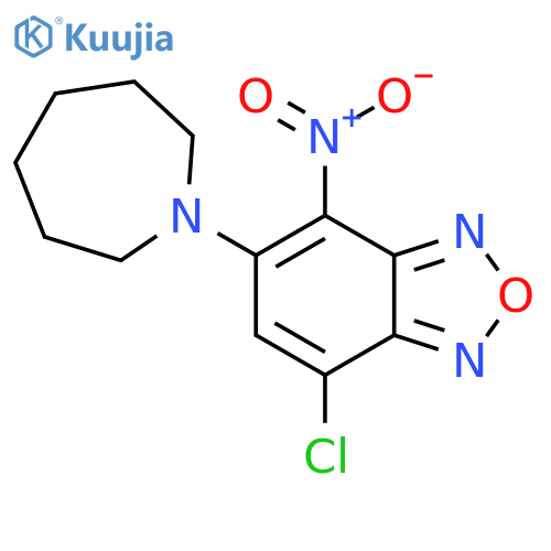 5-(Azepan-1-yl)-7-chloro-4-nitro-2,1,3-benzoxadiazole structure