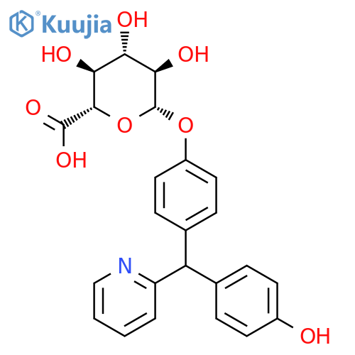 Desacetyl Bisacodyl b-D-Glucuronide structure