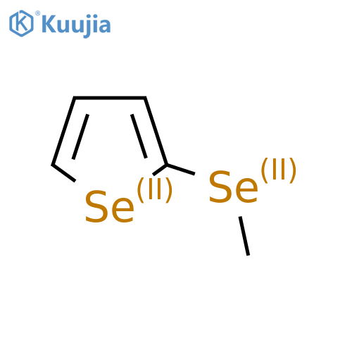 Selenophene, 2-(methylselenyl)- structure