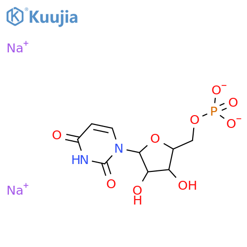 5'-Uridylic acid, monosodium salt structure