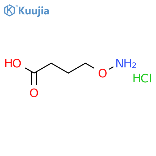 4-(aminooxy)butanoic acid hydrochloride structure
