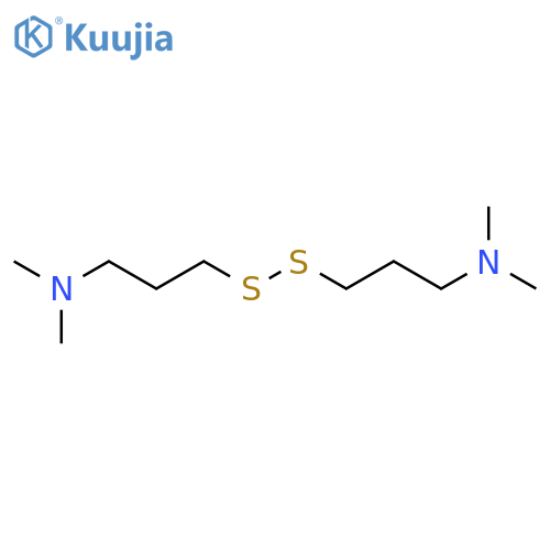 1-Propanamine,3,3'-dithiobis[N,N-dimethyl- structure