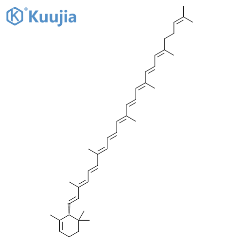 (6R)-δ-Carotene structure