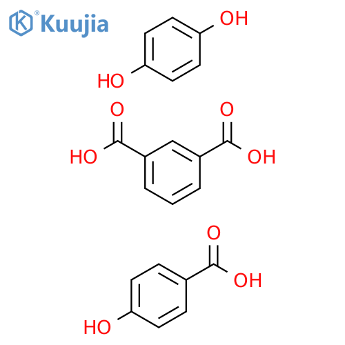 1,3-Benzenedicarboxylic acid, polymer with 1,4-benzenediol and 4-hydroxybenzoic acid structure