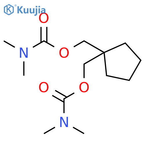 Carbamic acid,dimethyl-, cyclopentylidenedimethylene ester (8CI) structure