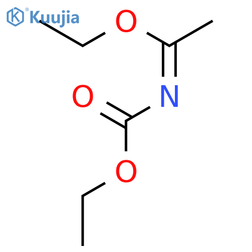 Ethanimidic acid, N-(ethoxycarbonyl)-, ethyl ester structure