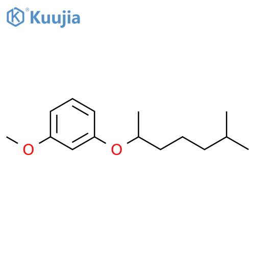 Benzene, 1-[(1,5-dimethylhexyl)oxy]-3-methoxy- structure