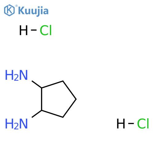 cis-cyclopentane-1,2-diamine;dihydrochloride structure