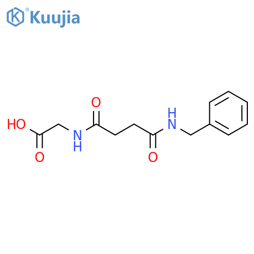 Glycine, N-[1,4-dioxo-4-[(phenylmethyl)amino]butyl]- structure