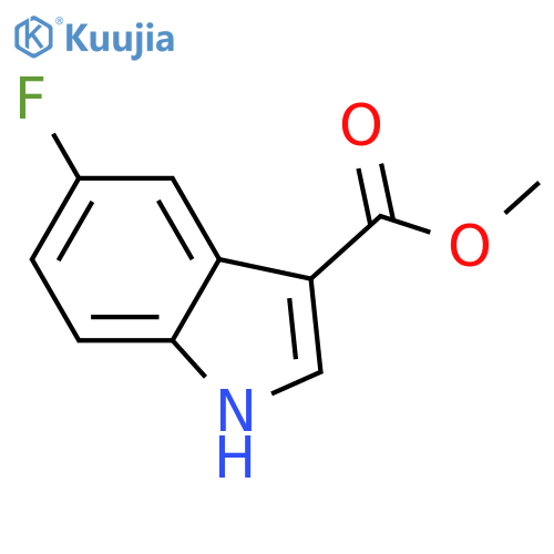Methyl 5-fluoro-1H-indole-3-carboxylate structure