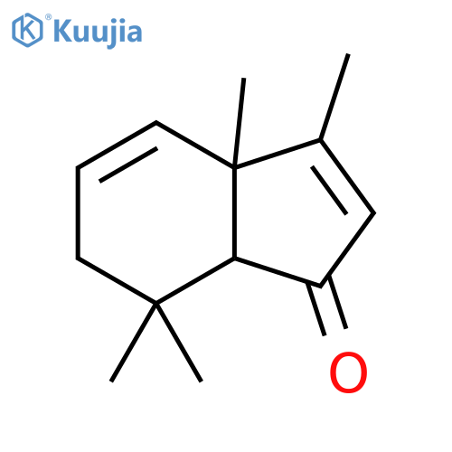 1H-Inden-1-one, 3a,6,7,7a-tetrahydro-3,3a,7,7-tetramethyl- structure