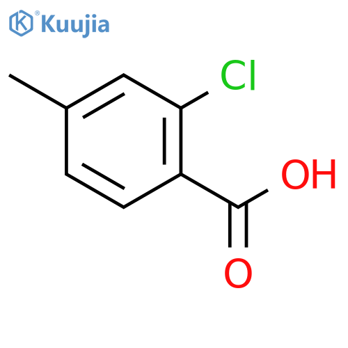 Benzoic acid, chloro-4-methyl- structure