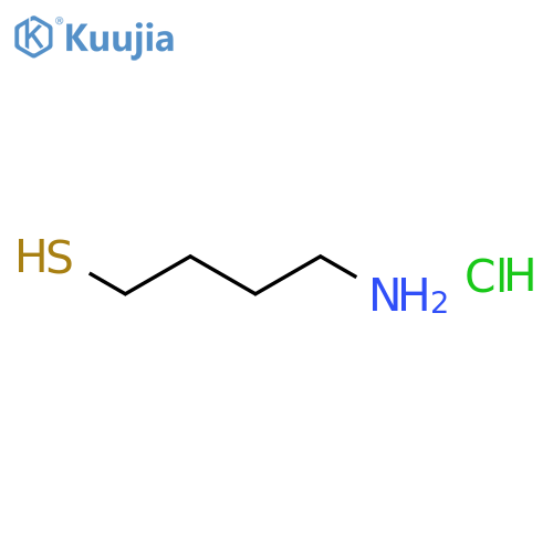 4-aminobutane-1-thiol hydrochloride structure
