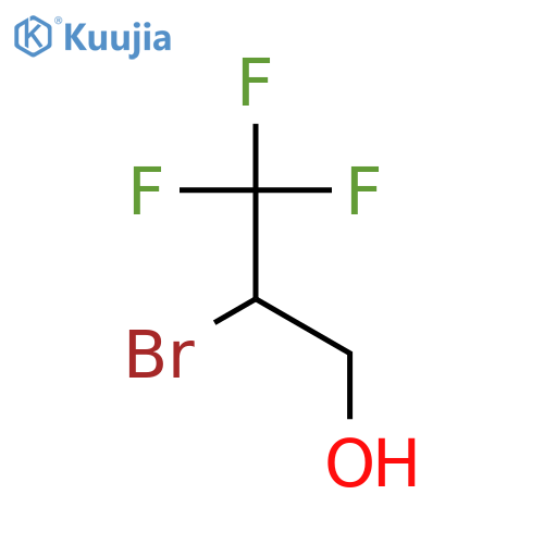 2-Bromo-3,3,3-trifluoropropan-1-ol structure