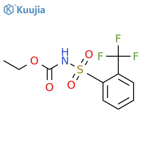 Carbamic acid,[[2-(trifluoromethyl)phenyl]sulfonyl]-, ethyl ester (9CI) structure
