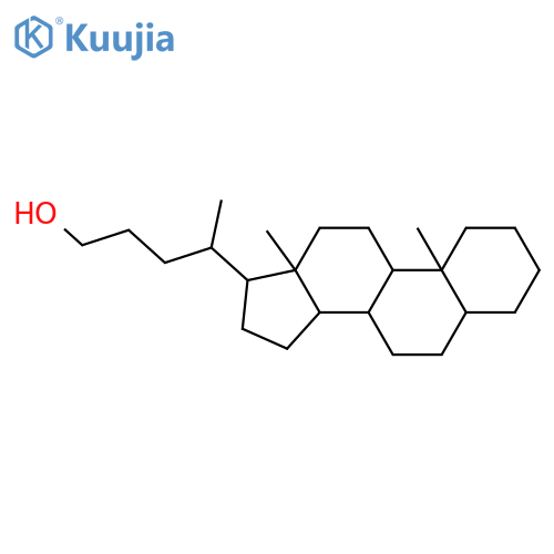 Cholan-24-ol, (5b)- structure