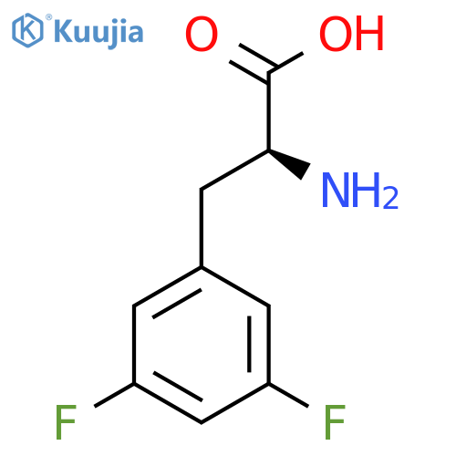H-Phe(3,5-DiF)-OH structure