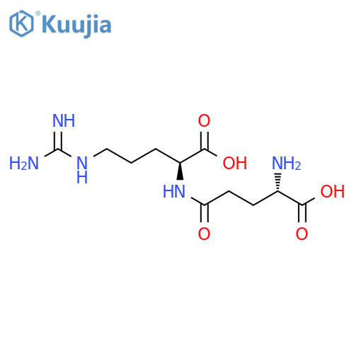 L-Arginine, L-γ-glutamyl- structure