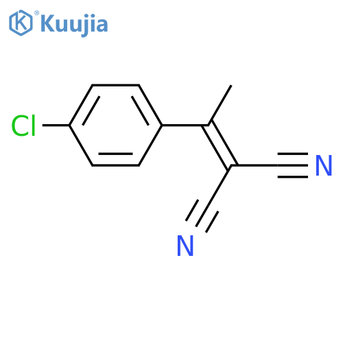 2-[1-(4-Chlorophenyl)ethylidene]malononitrile structure
