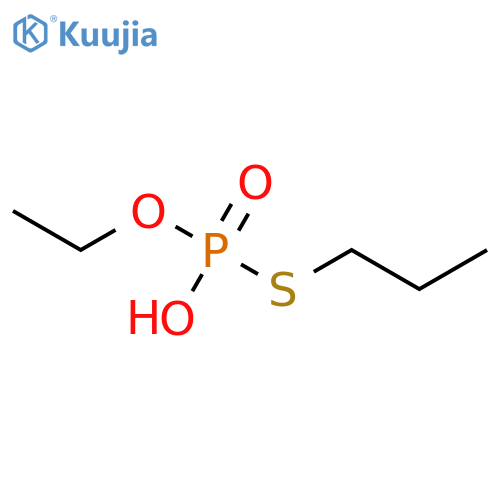 Phosphorothioicacid, O-ethyl S-propyl ester structure