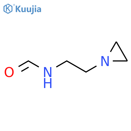 Formamide, N-[2-(1-aziridinyl)ethyl]- structure